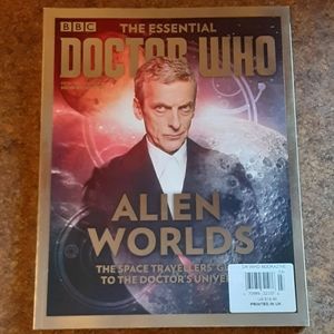 BBC Presents The Essential Doctor Who "Alien Worlds" BOOKAZINE - Brand New